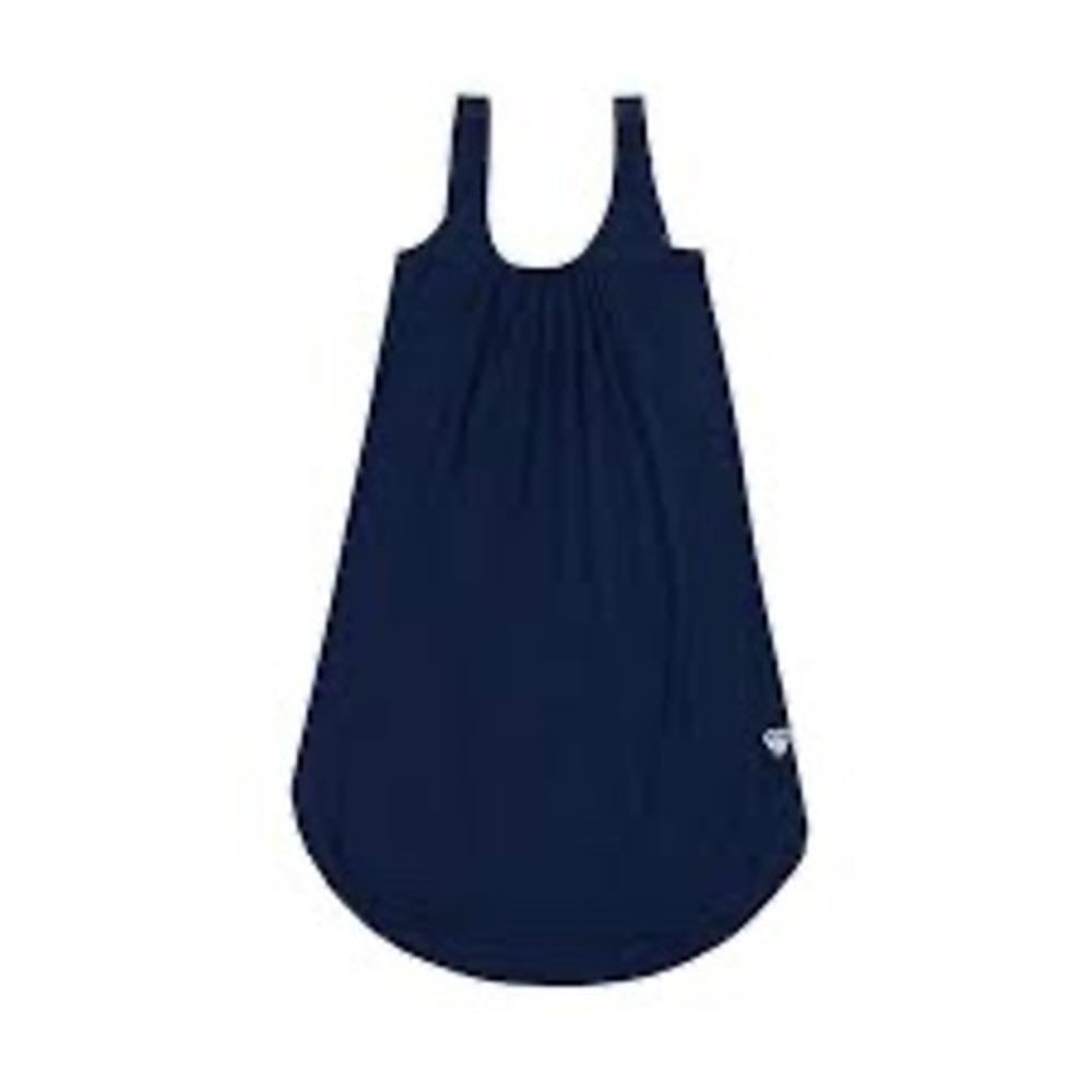Sleep Tight by PH Womens Navy Blue Tencel Blend Nightgown Support Bra Small